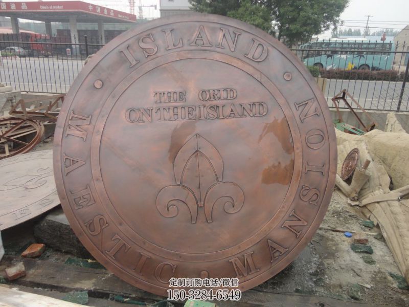 彩绘校徽雕塑 景观景墙雕塑 街头浮雕雕塑 彩绘校徽雕塑 景观景墙雕塑 街头浮雕雕塑
